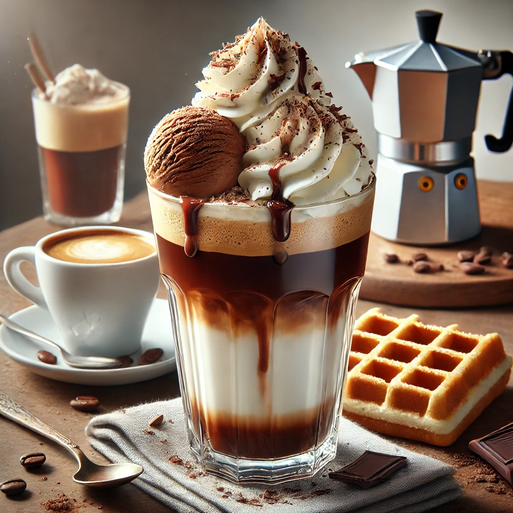 How To Make The Perfect Belgian Caf Li geois Coffee Ice Cream Dessert 